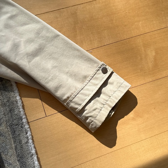 Theory men’s Tan Trench Raincoat XL - Picture 4 of 8